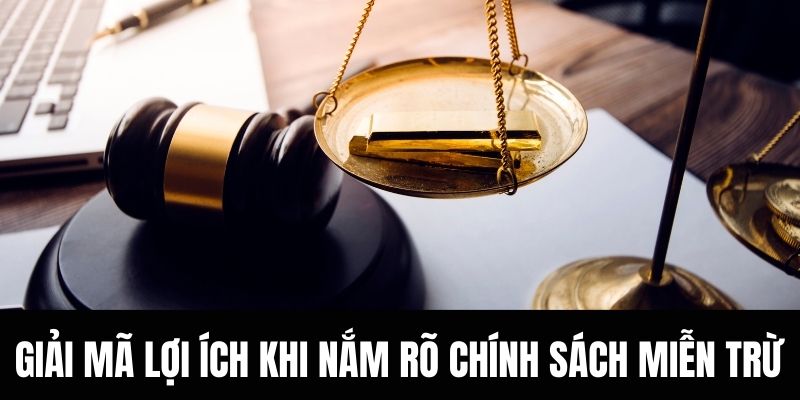 Giải mã lợi ích khi nắm rõ chính sách miễn trừ