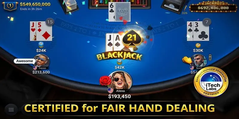 Trong chơi blackjack online 88VV việc nắm các thao tác Hit Stand Double Down Split